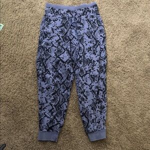 JoyLab Blue and Black Patterned Joggers